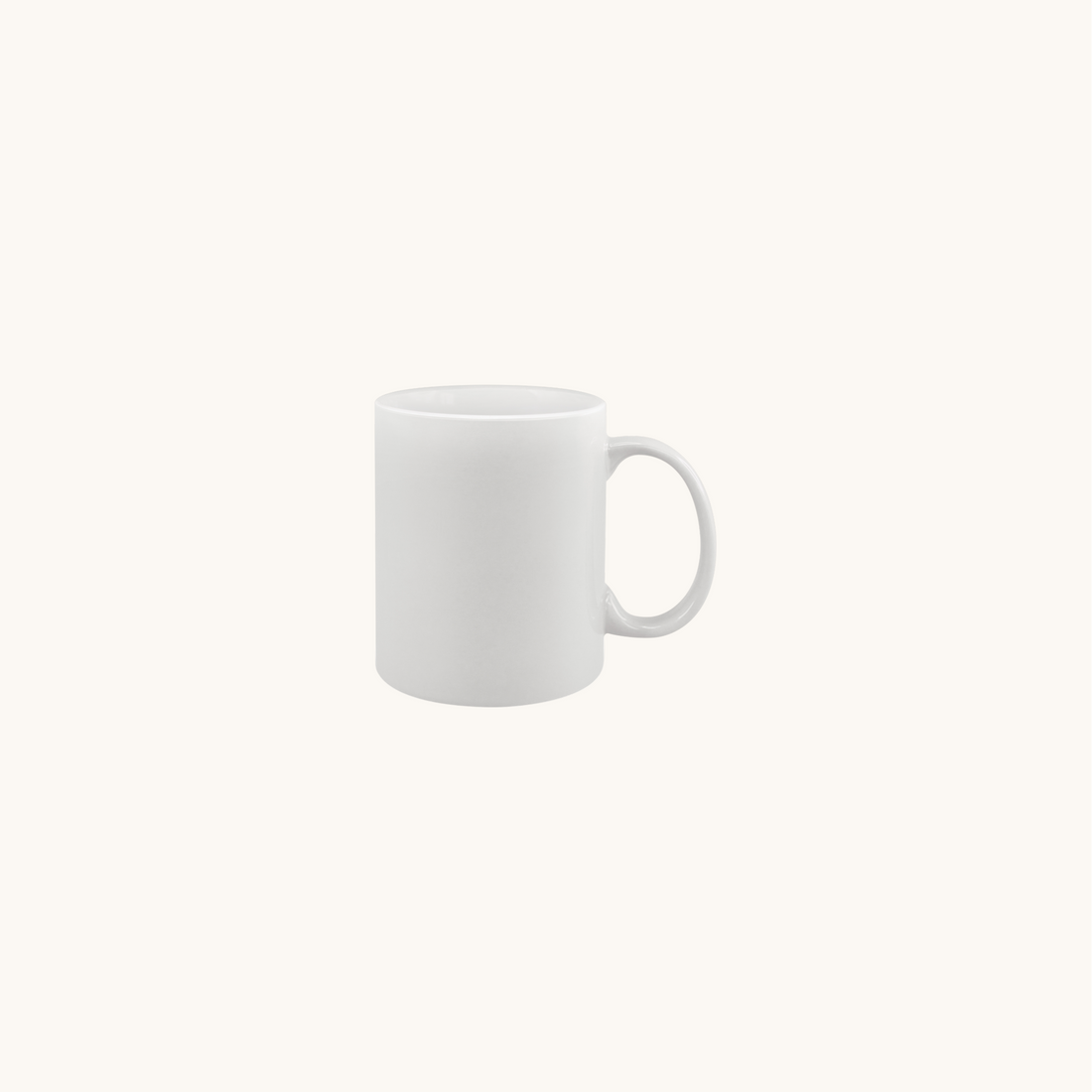Classic 330ml Stoneware Coffee Mug – Glossy Finish, NZ Shipped