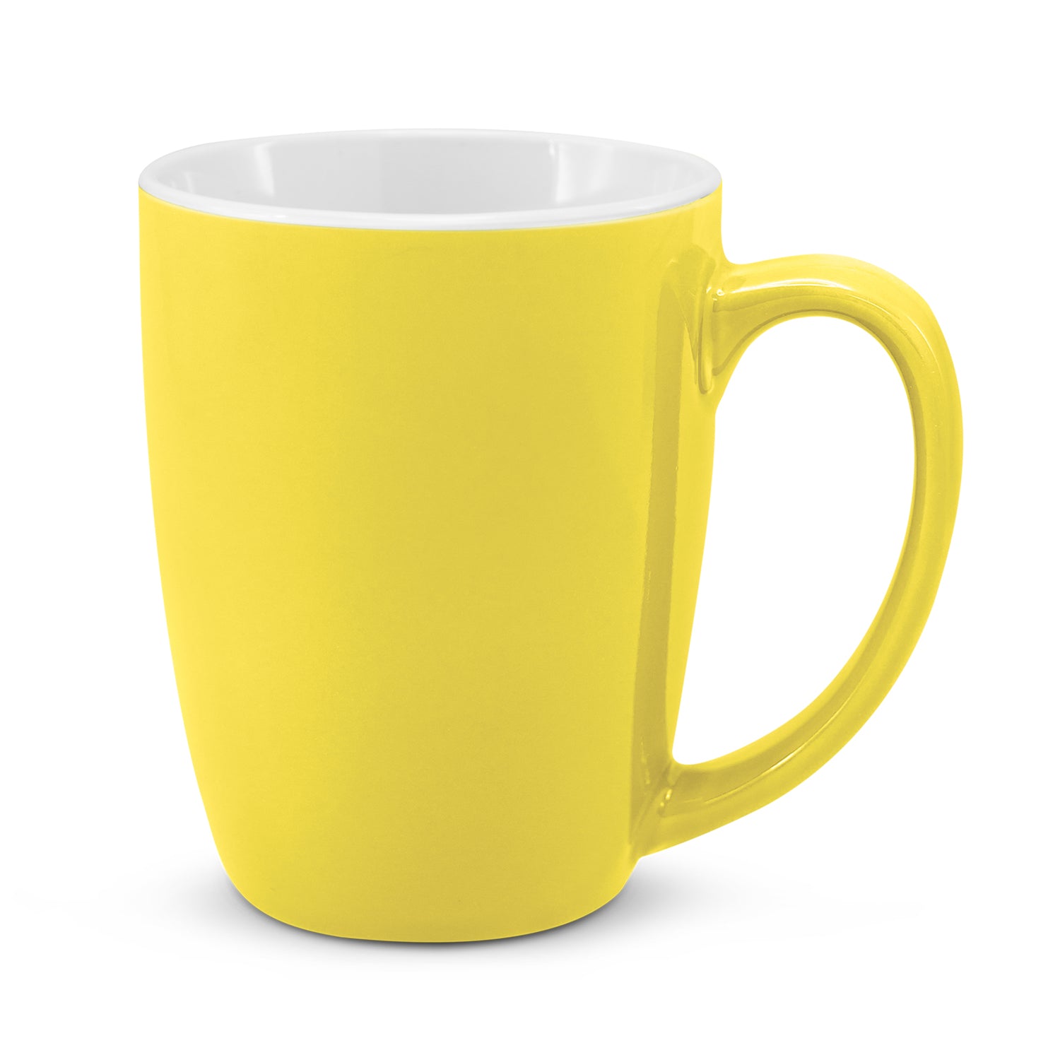 Round 330ml Stoneware Coffee Mug – Contoured Base, NZ Shipped