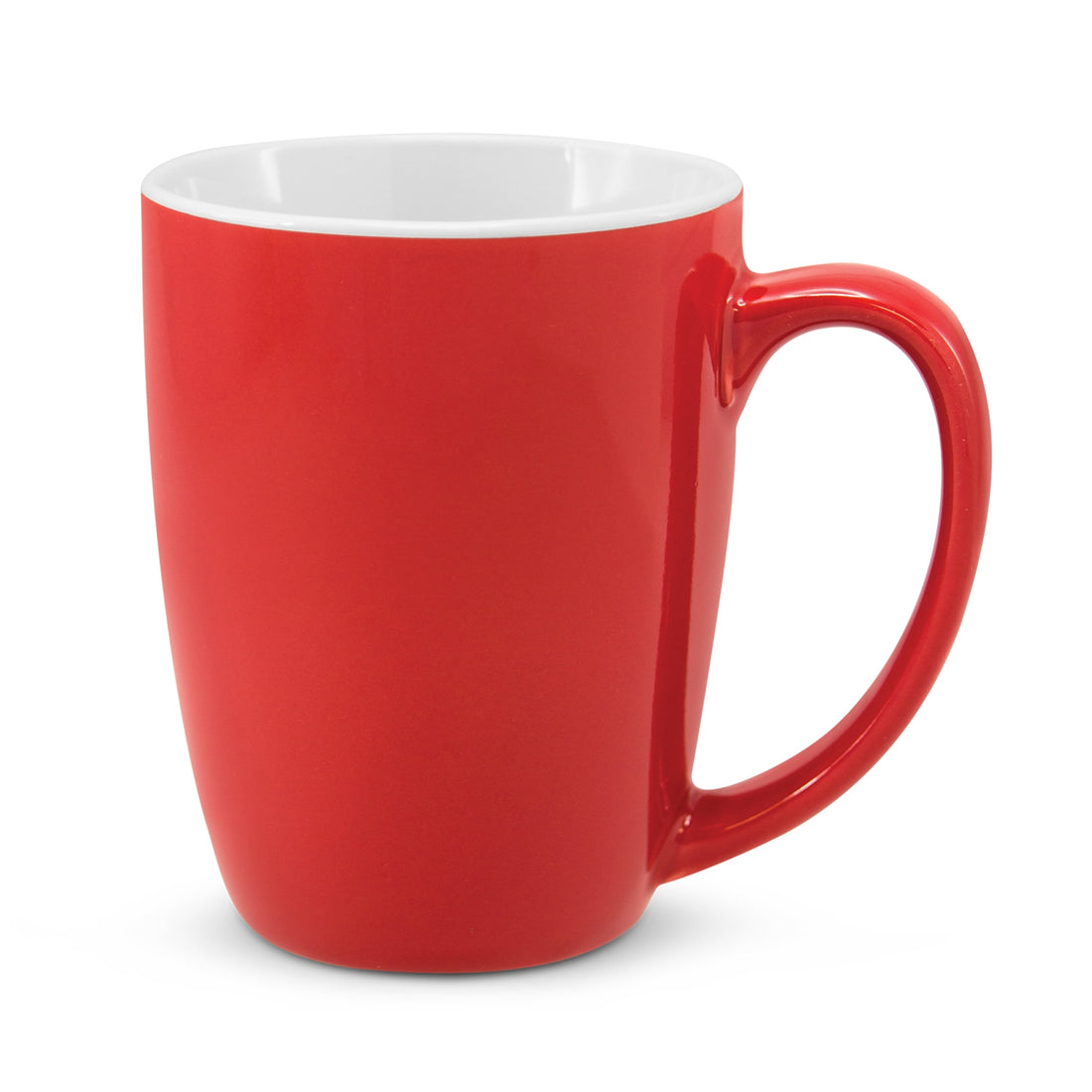 Round 330ml Stoneware Coffee Mug – Contoured Base, NZ Shipped
