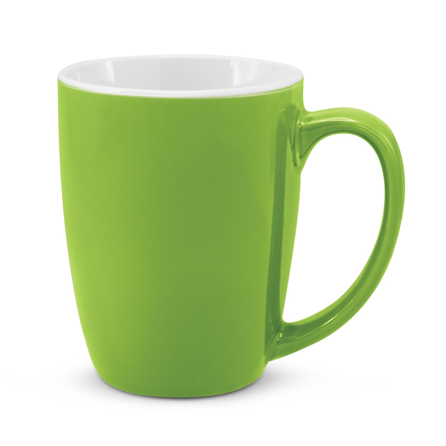 Round 330ml Stoneware Coffee Mug – Contoured Base, NZ Shipped