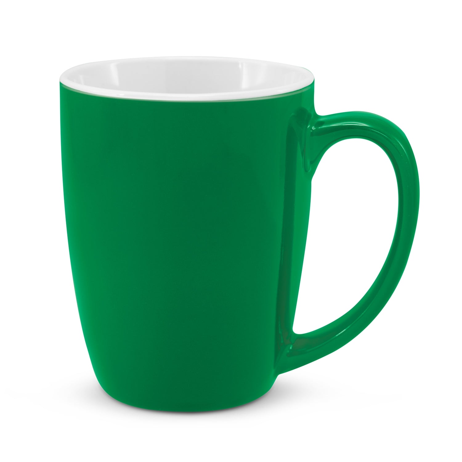 Round 330ml Stoneware Coffee Mug – Contoured Base, NZ Shipped