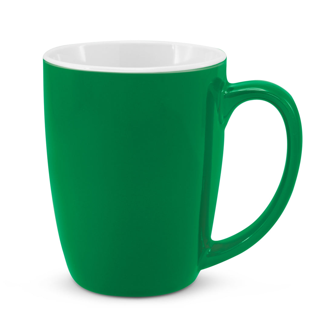 Round 330ml Stoneware Coffee Mug – Contoured Base, NZ Shipped