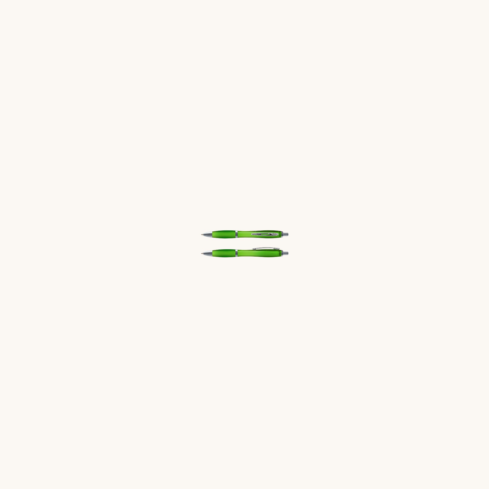 CHROME GRIP PEN – 1800M INK (PLASTIC)