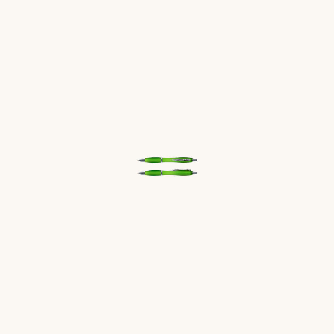 CHROME GRIP PEN – 1800M INK (PLASTIC)