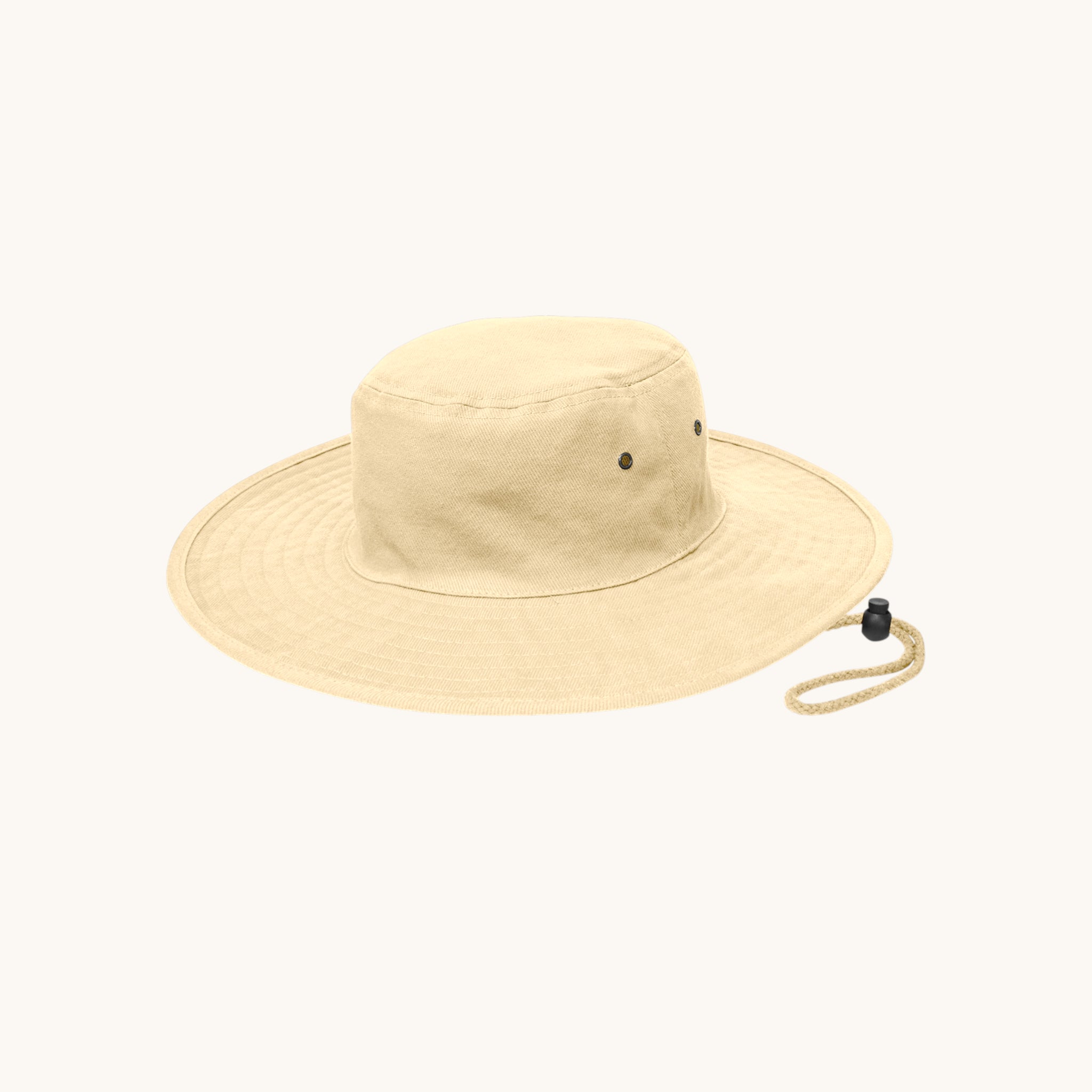 Cabana Cotton Twill Wide Brim Hat – UPF50 Protection, Safe, NZ Shipped