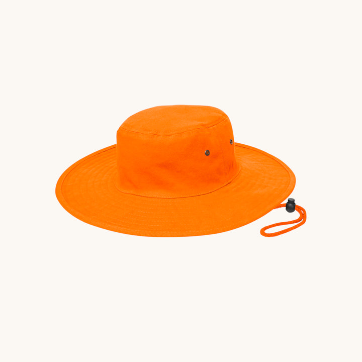 Cabana Cotton Twill Wide Brim Hat – UPF50 Protection, Safe, NZ Shipped
