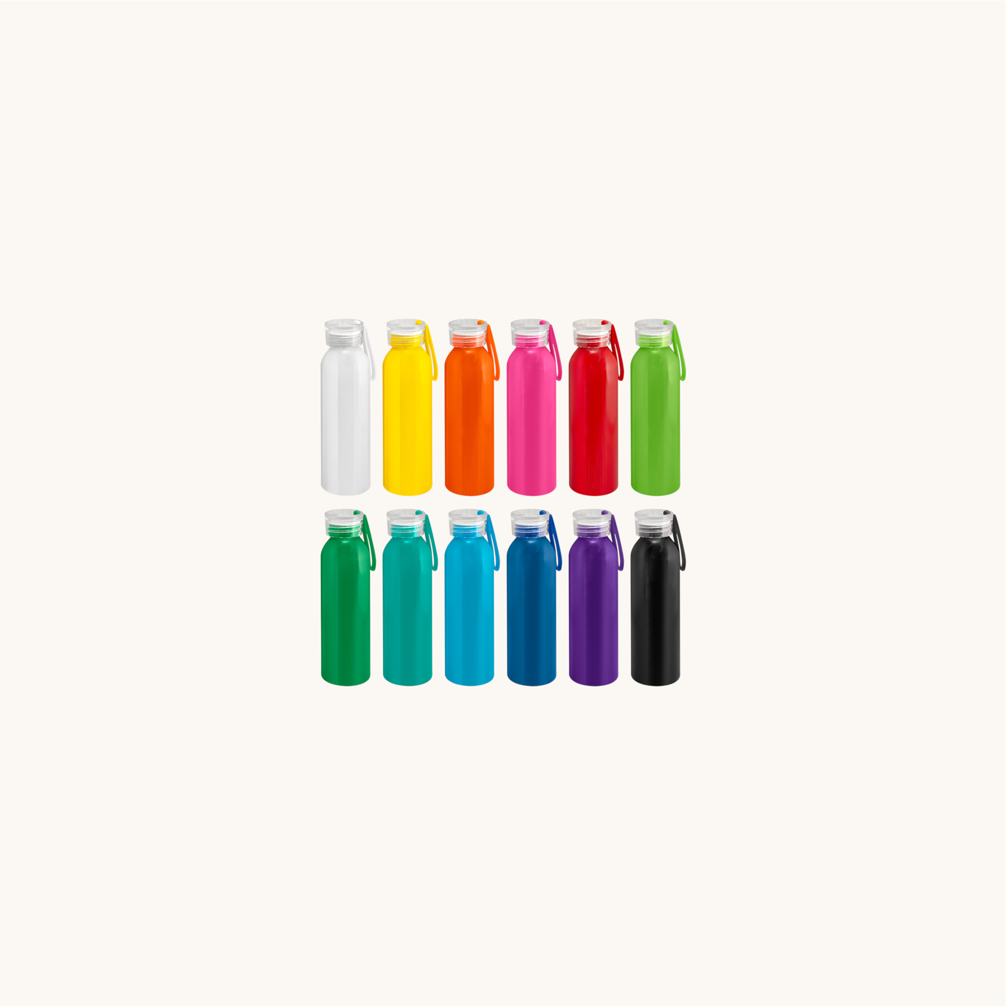 Hydro 600ml Aluminium Drink Bottle – Lightweight, Shiny Finish, NZ Shipped