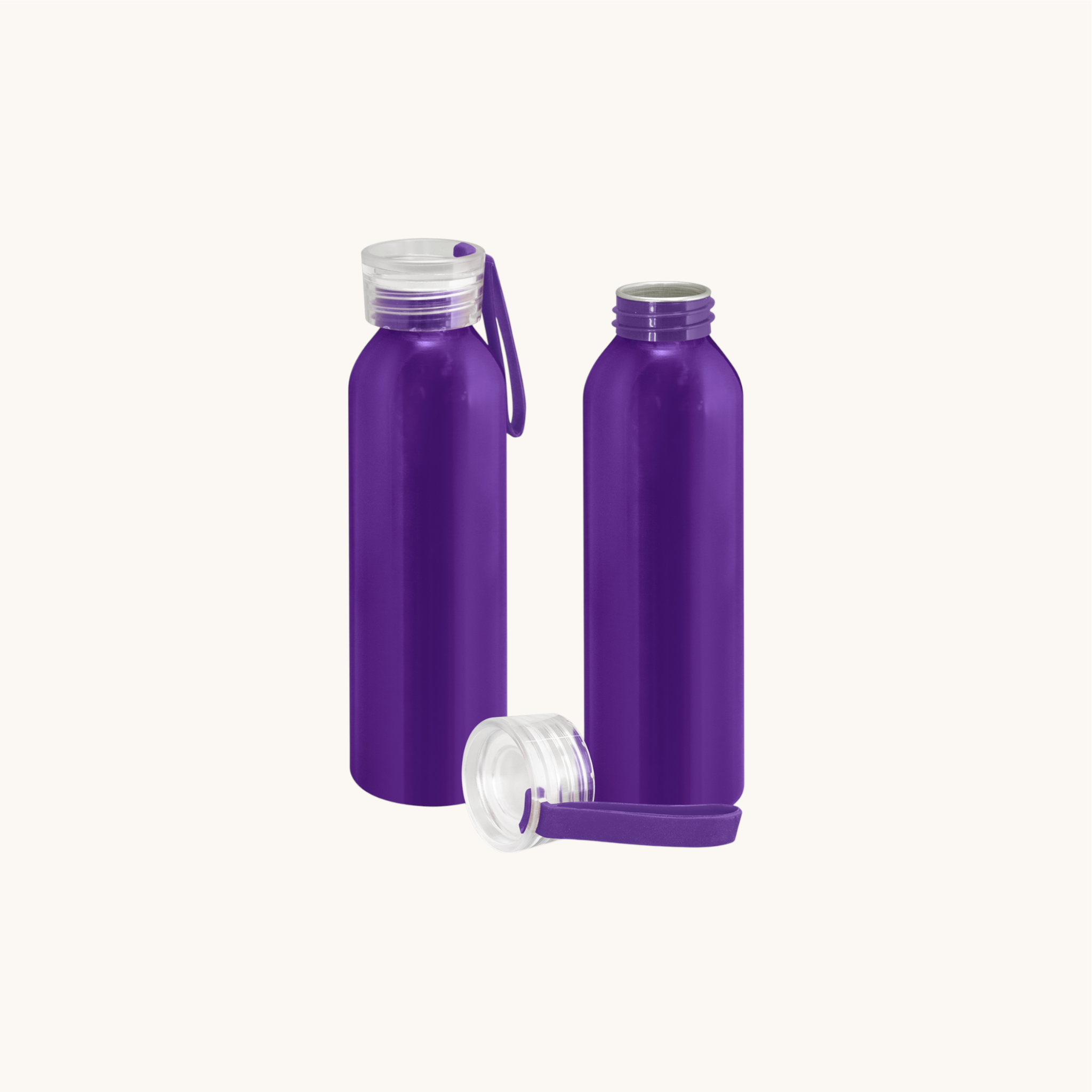Hydro 600ml Aluminium Drink Bottle – Lightweight, Shiny Finish, NZ Shipped