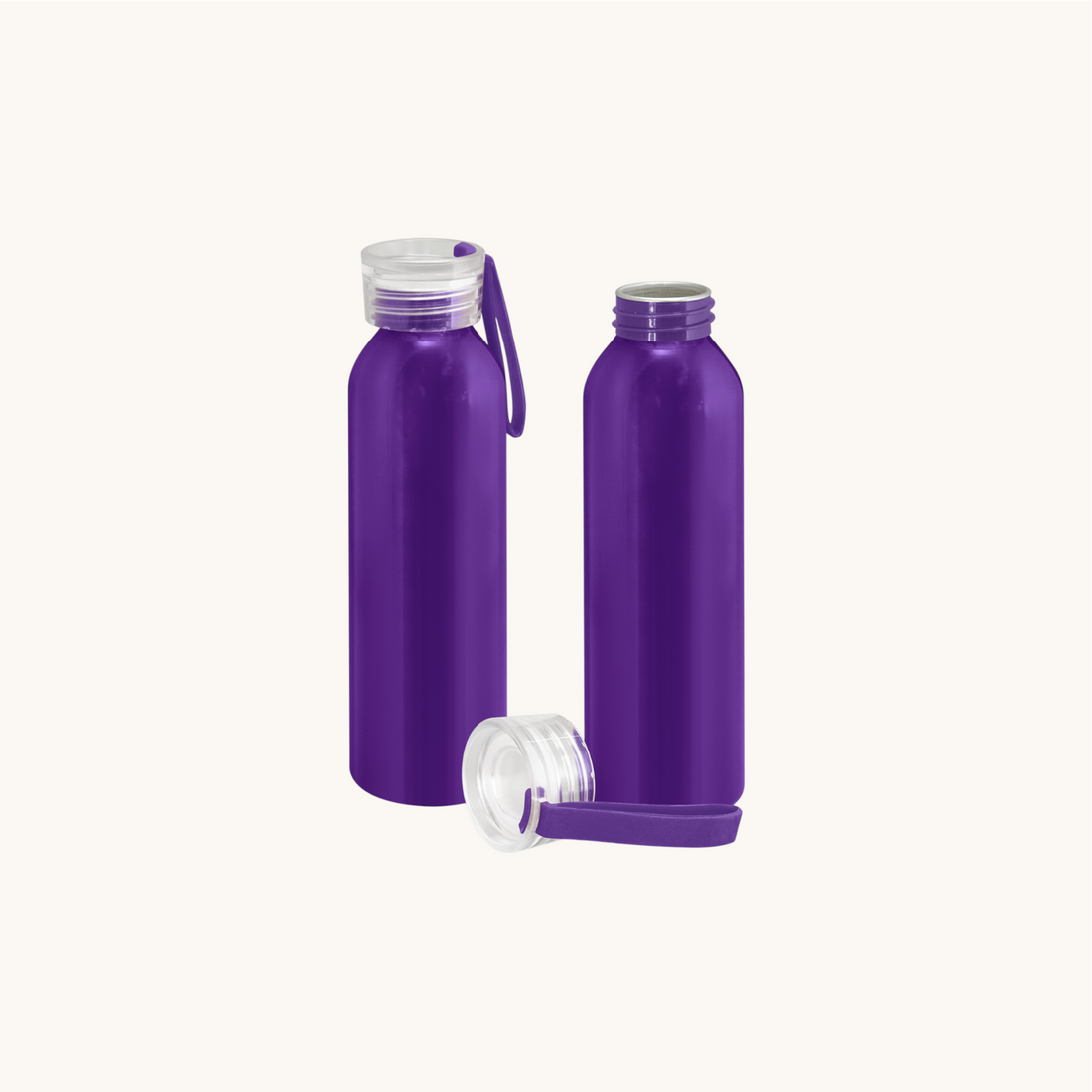Hydro 600ml Aluminium Drink Bottle – Lightweight, Shiny Finish, NZ Shipped