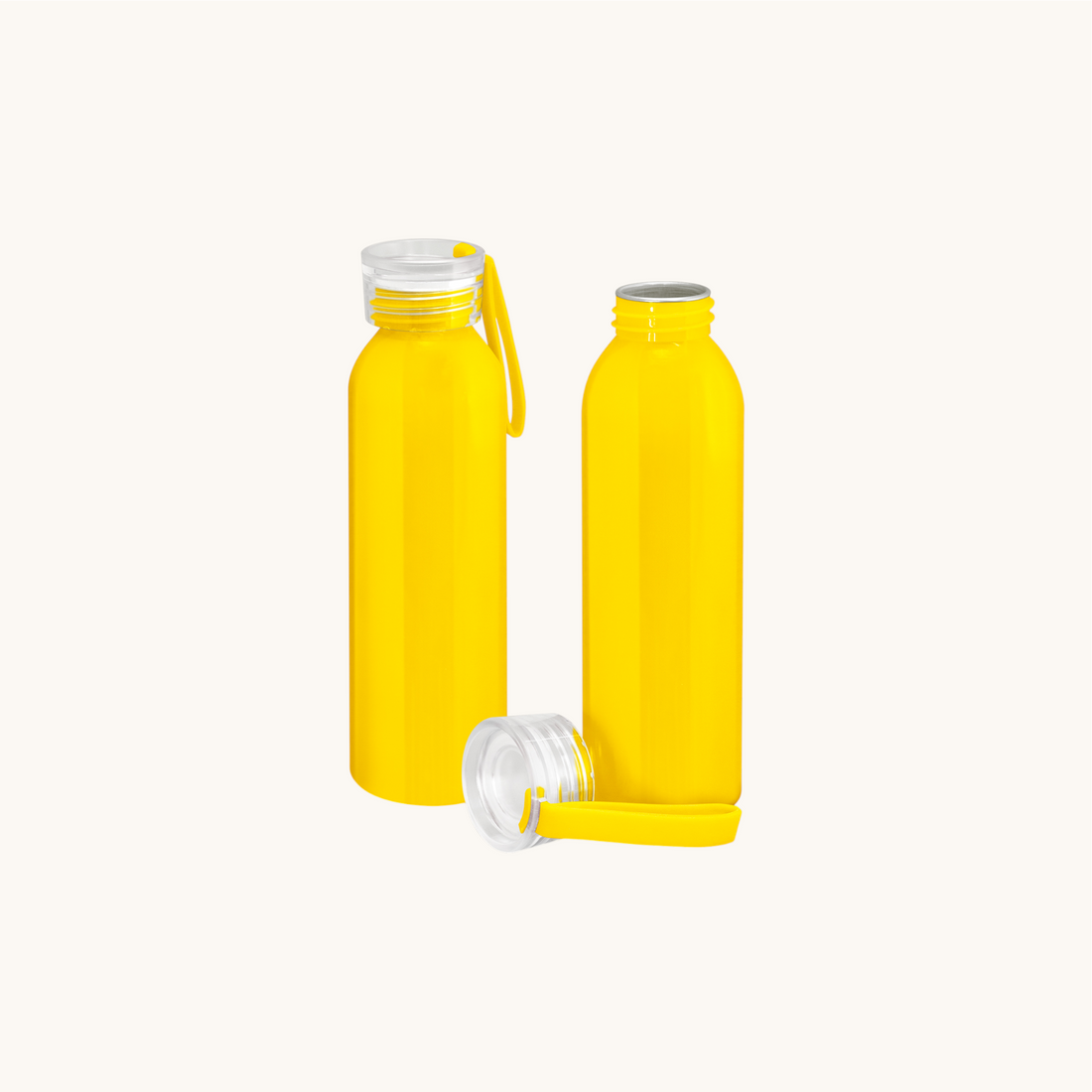 Hydro 600ml Aluminium Drink Bottle – Lightweight, Shiny Finish, NZ Shipped