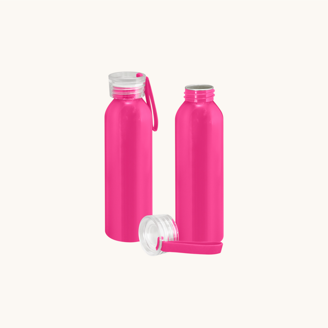 Hydro 600ml Aluminium Drink Bottle – Lightweight, Shiny Finish, NZ Shipped