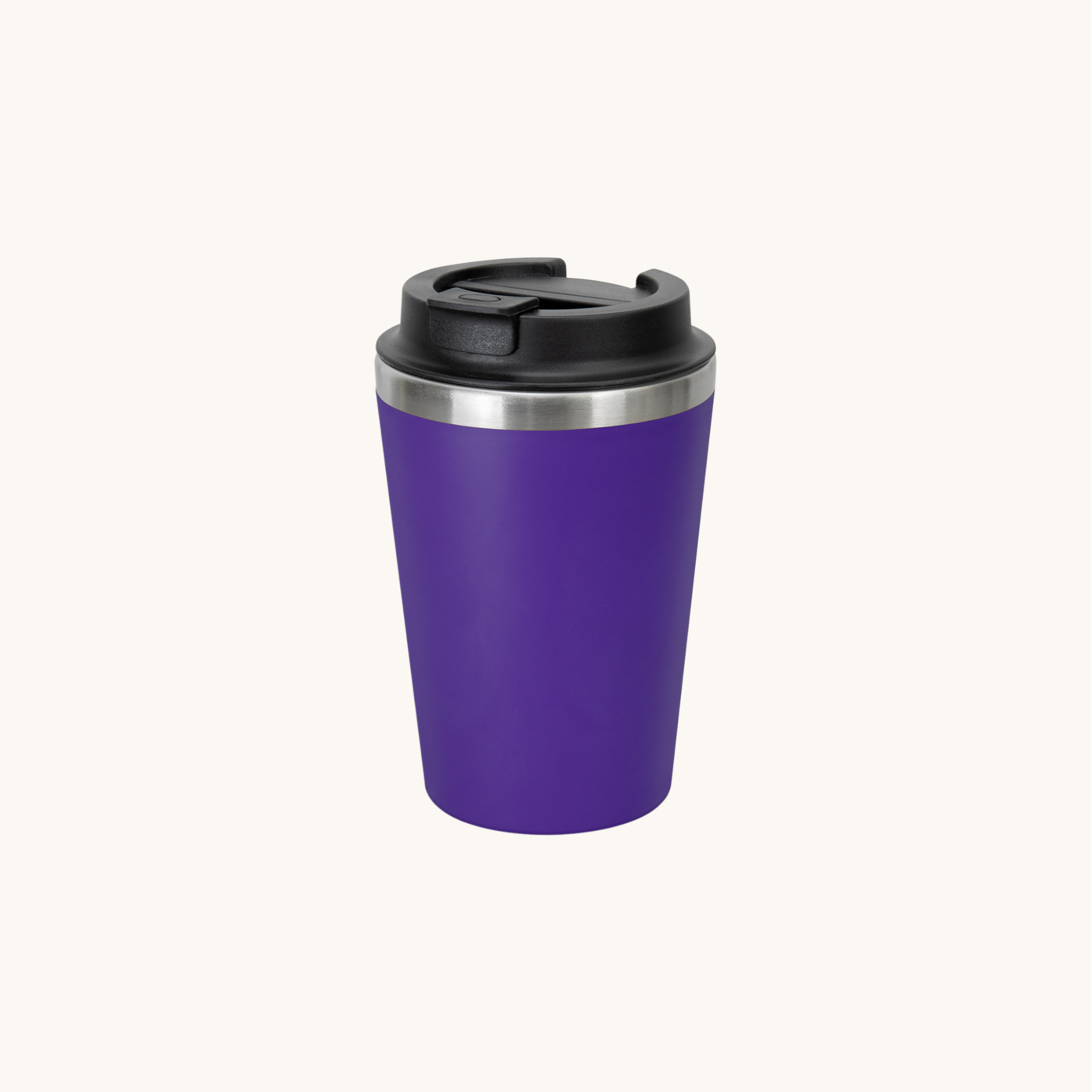 350ml Double Wall Coffee Cup – Recycled Polypropylene &amp; Stainless Steel, Vibrant Colours, NZ Shipped