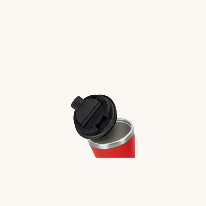 350ml Double Wall Coffee Cup – Recycled Polypropylene &amp; Stainless Steel, Vibrant Colours, NZ Shipped