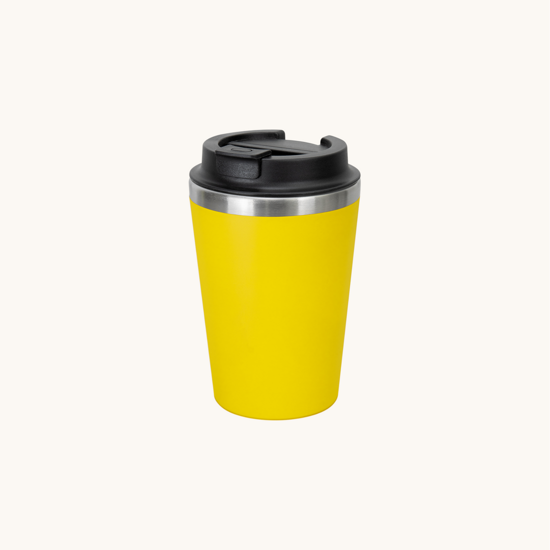 350ml Double Wall Coffee Cup – Recycled Polypropylene &amp; Stainless Steel, Vibrant Colours, NZ Shipped