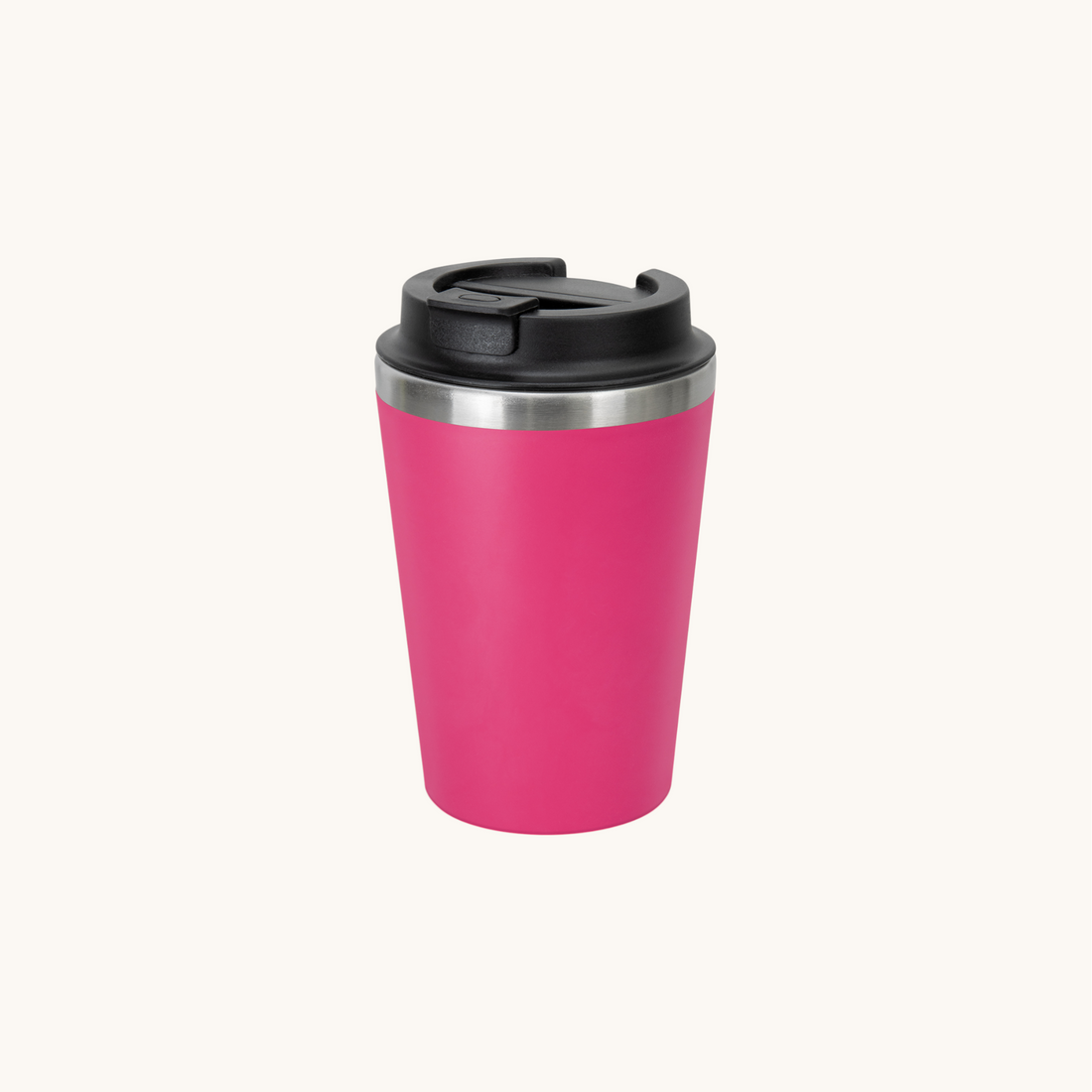 350ml Double Wall Coffee Cup – Recycled Polypropylene &amp; Stainless Steel, Vibrant Colours, NZ Shipped