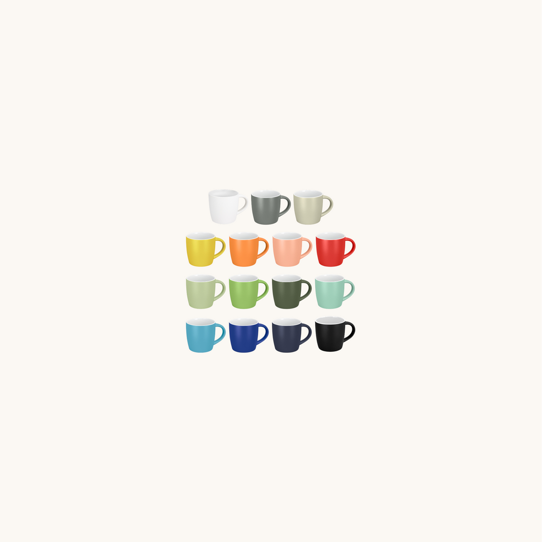 Mocha 330ml Coffee Mug – Stylish, Matte Glaze, NZ Shipped
