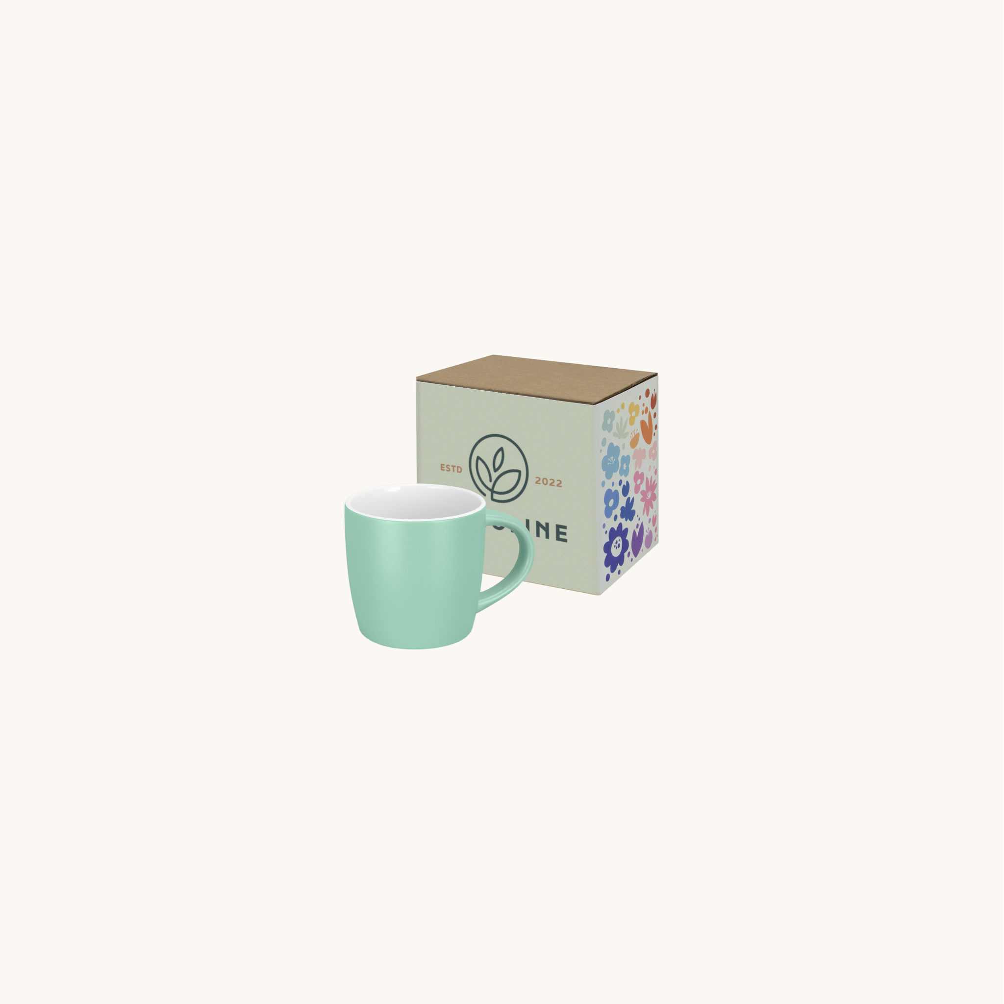 Mocha 330ml Coffee Mug – Stylish, Matte Glaze, NZ Shipped