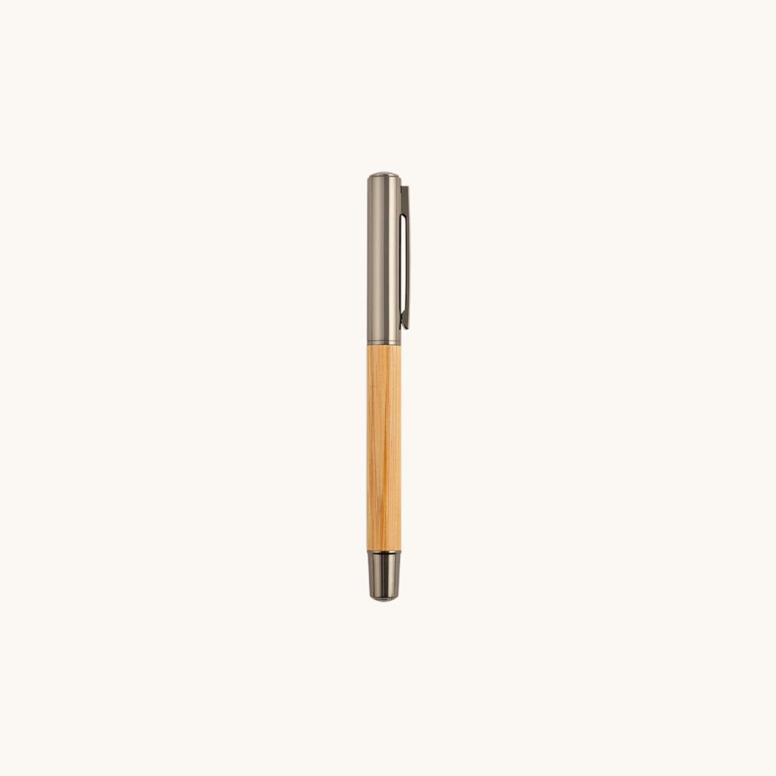 BAMBOO + RECYCLED STEEL PEN