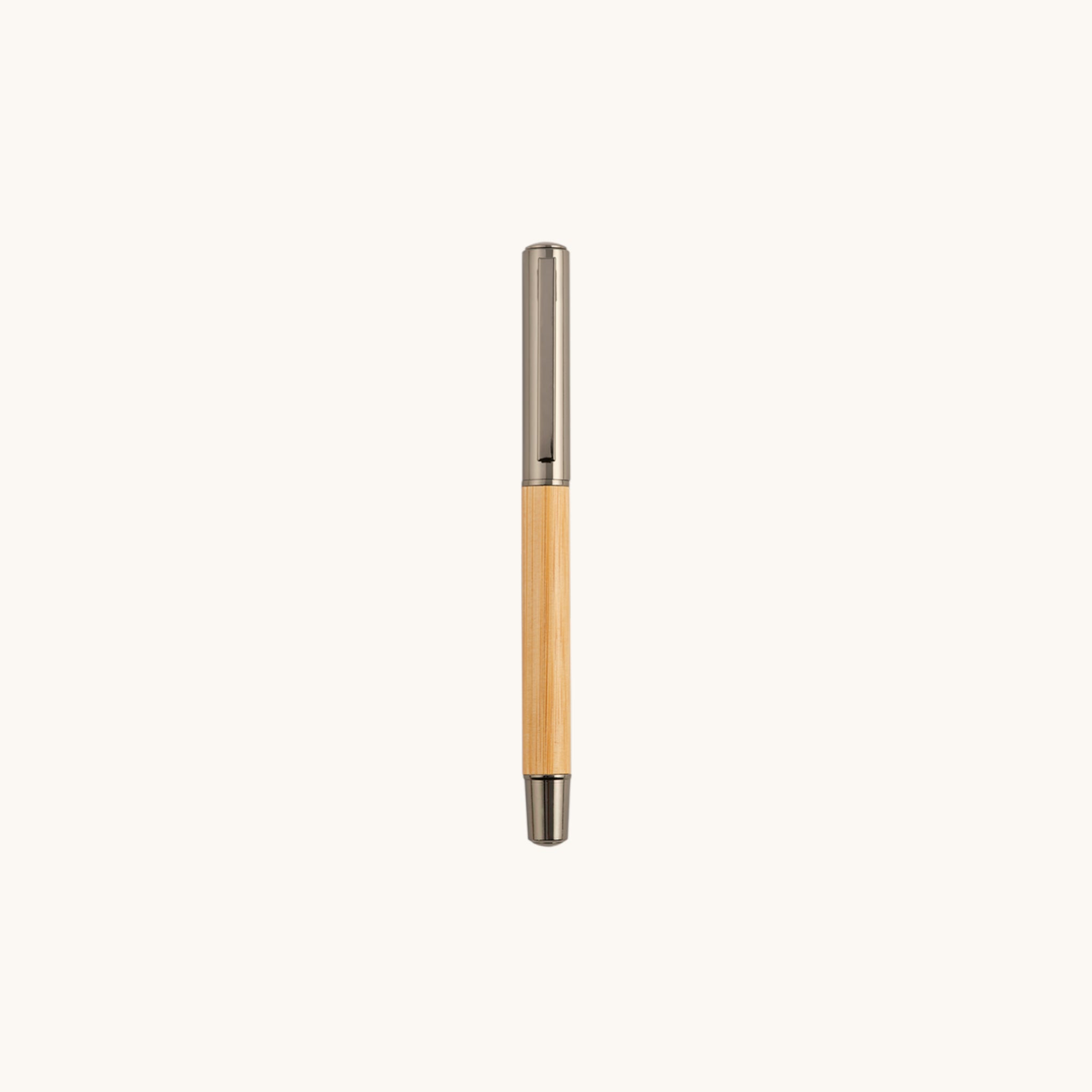 BAMBOO + RECYCLED STEEL PEN