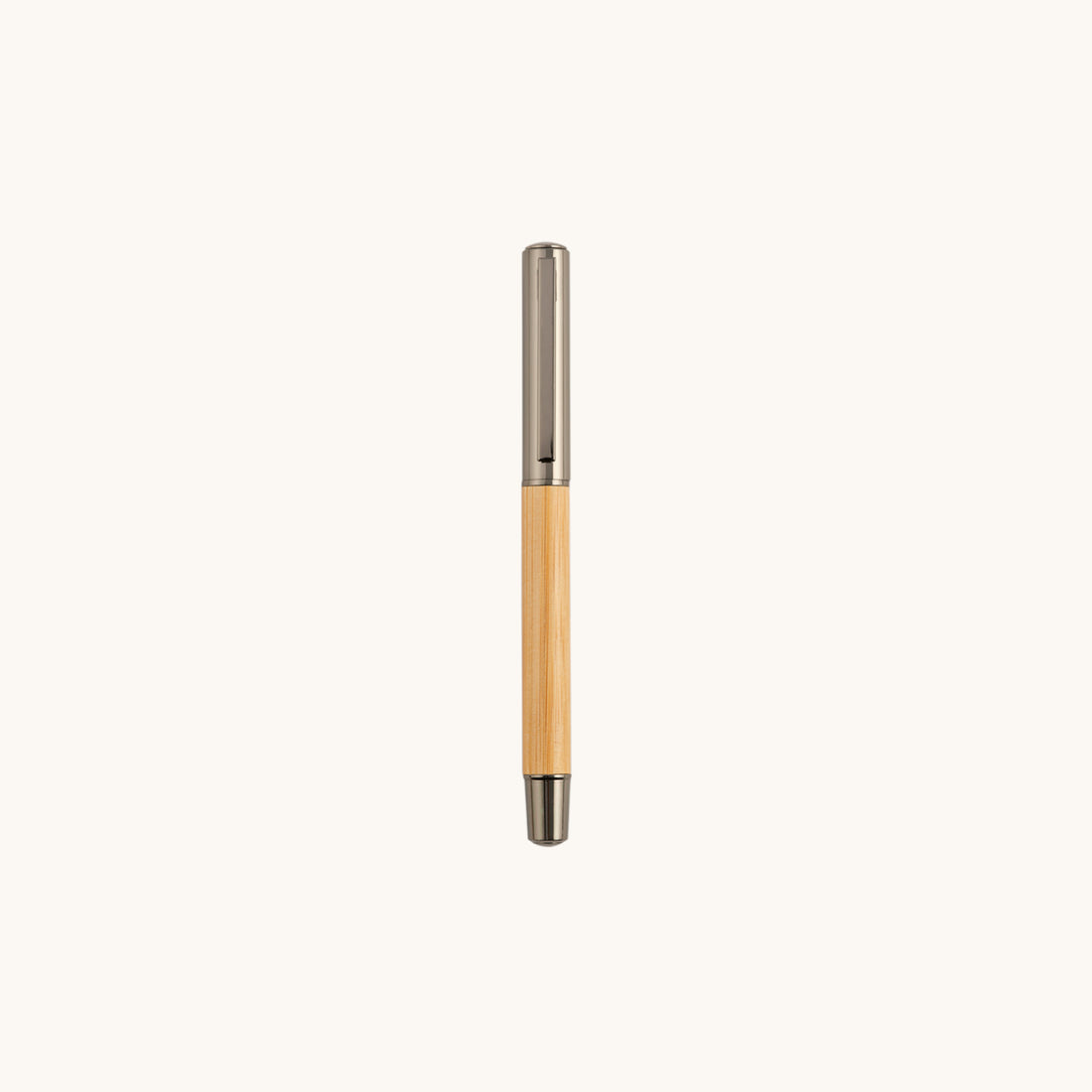 BAMBOO + RECYCLED STEEL PEN