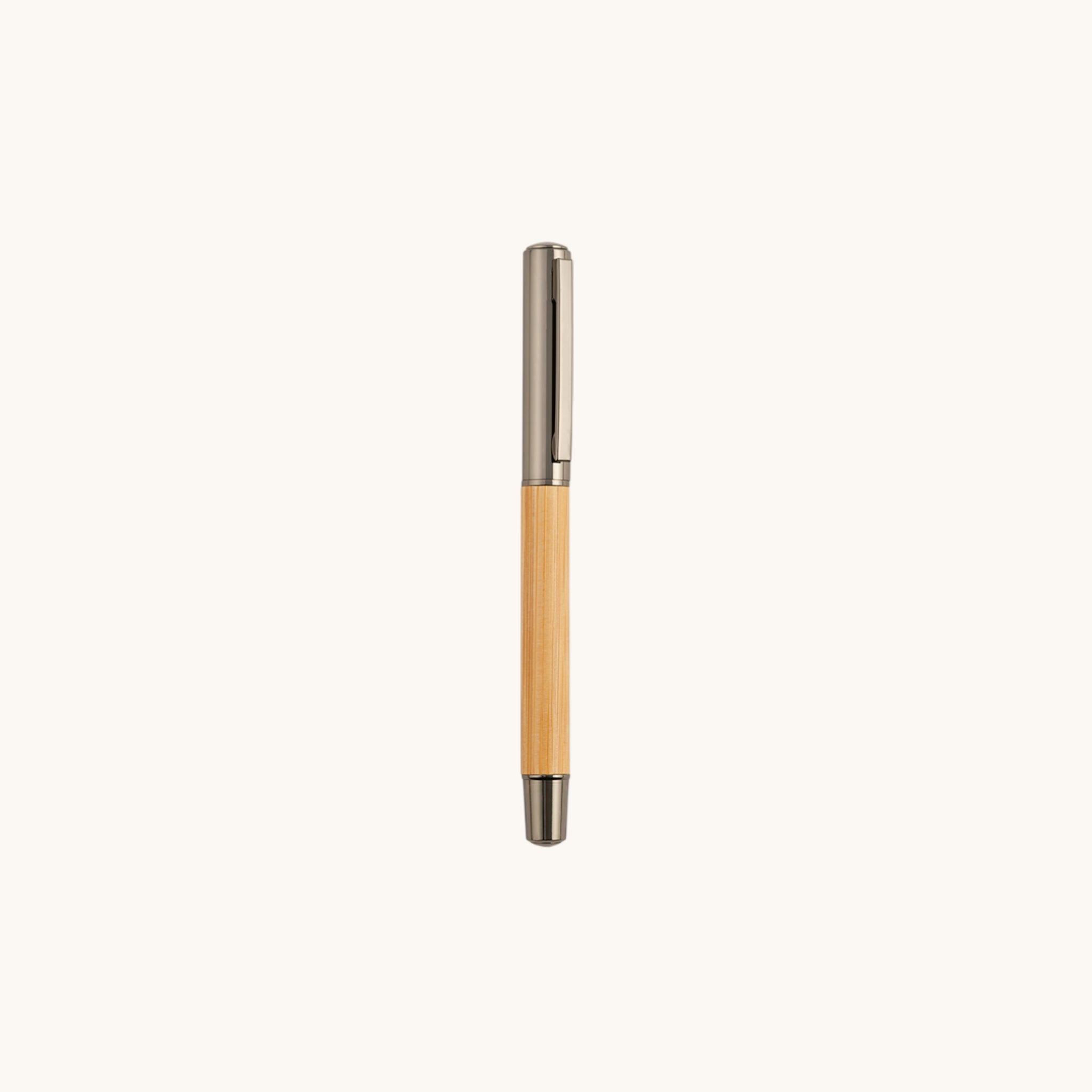 BAMBOO + RECYCLED STEEL PEN