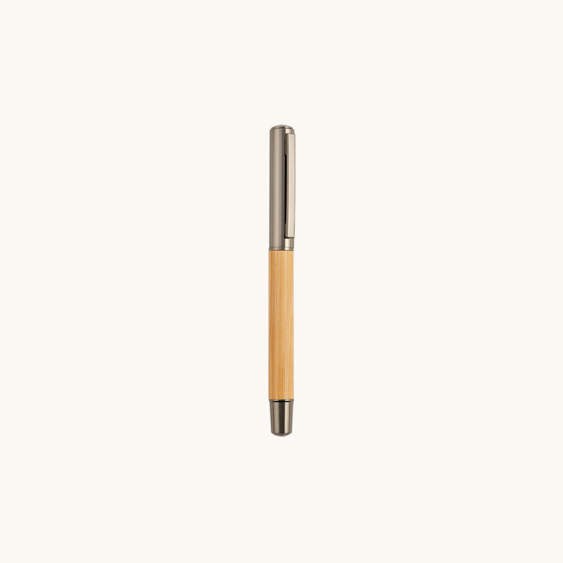 BAMBOO + RECYCLED STEEL PEN