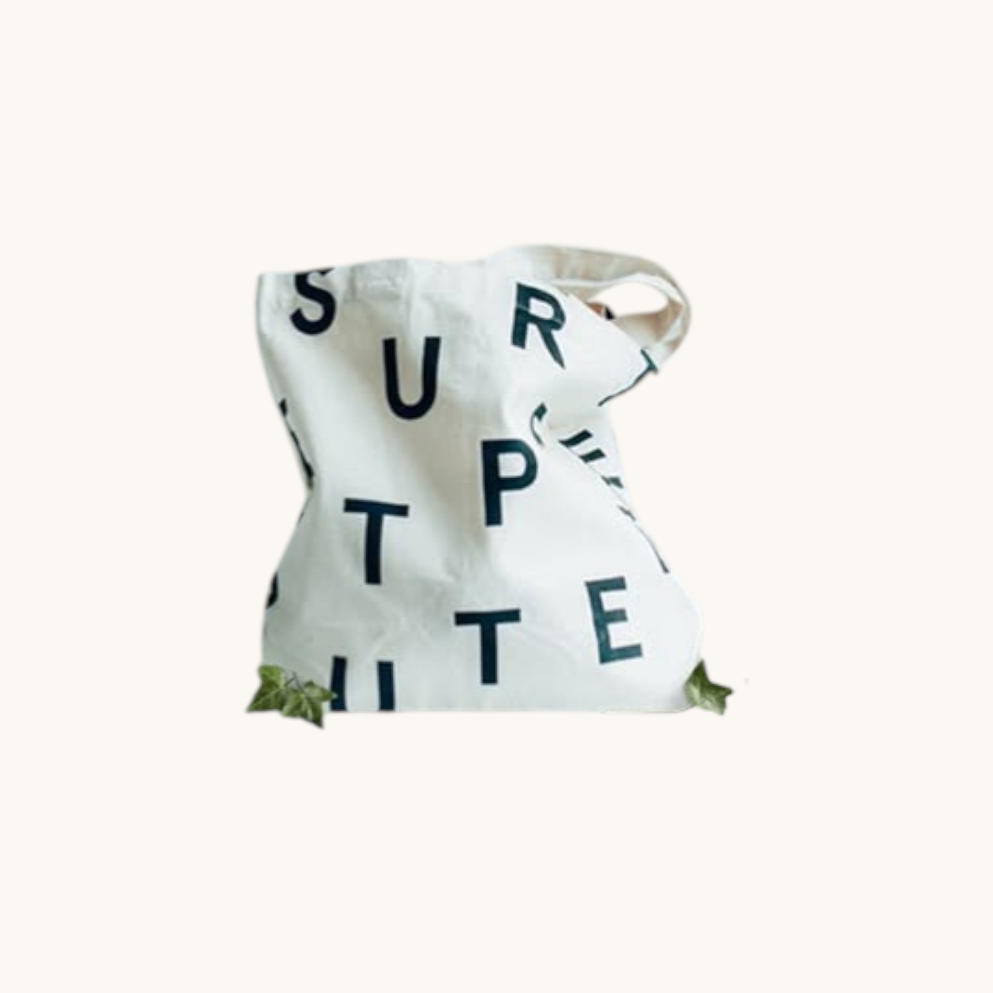 Simply Totes The Equality Natural Canvas Tote Bag printed with full bleed colour branding all over the bag