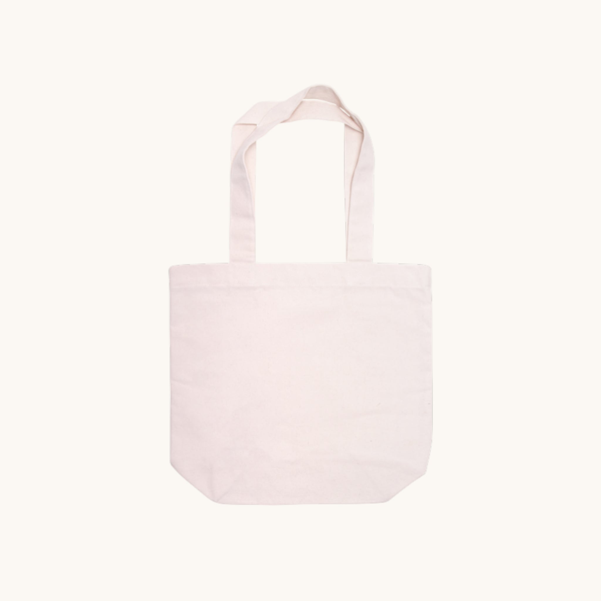 Simply Totes The Equality Natural Canvas Tote Bag plain and unbranded