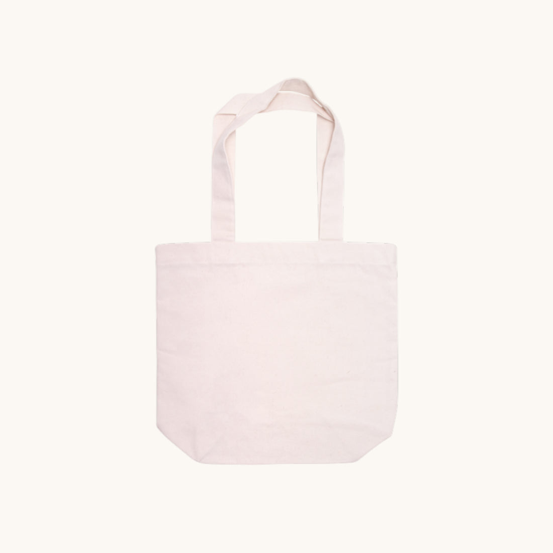 Simply Totes The Equality Natural Canvas Tote Bag plain and unbranded