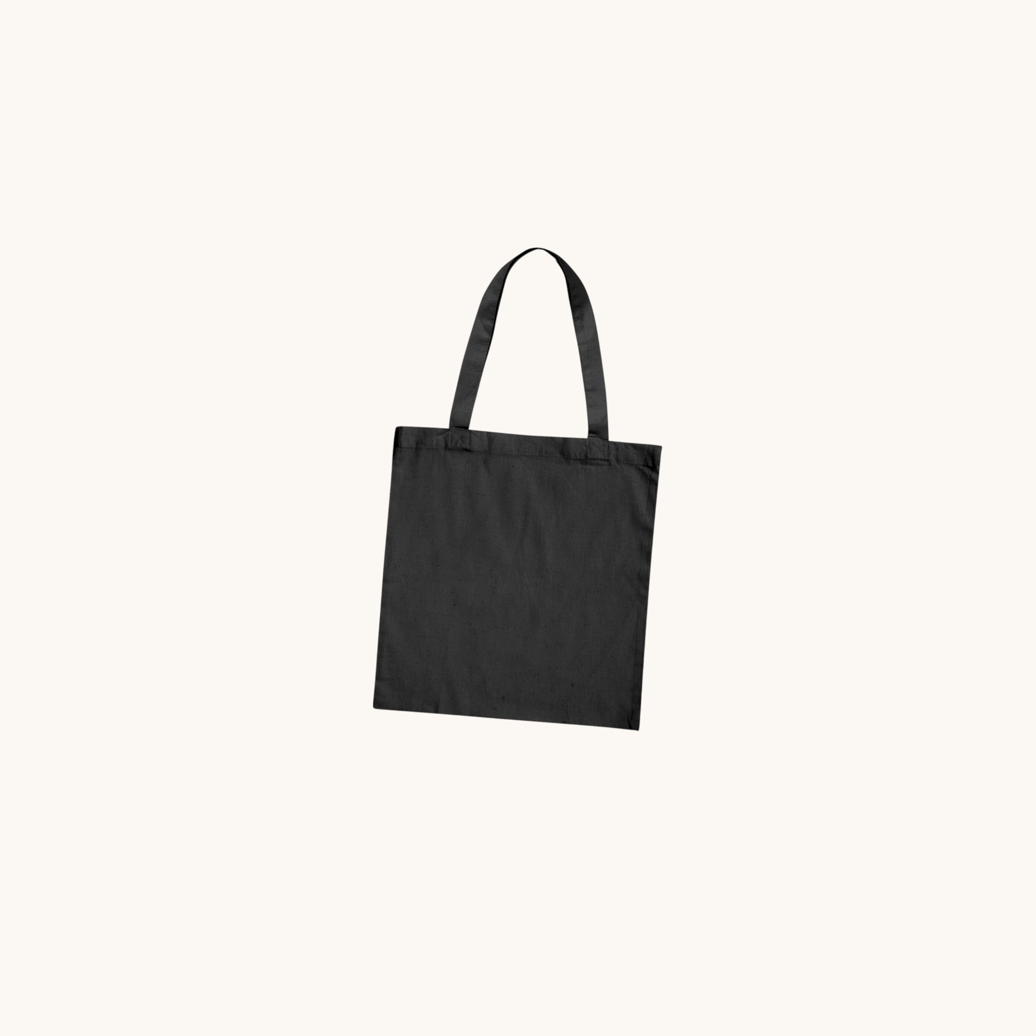 Simply Totes The Stable Tote Bag Black colourway plain and unbranded