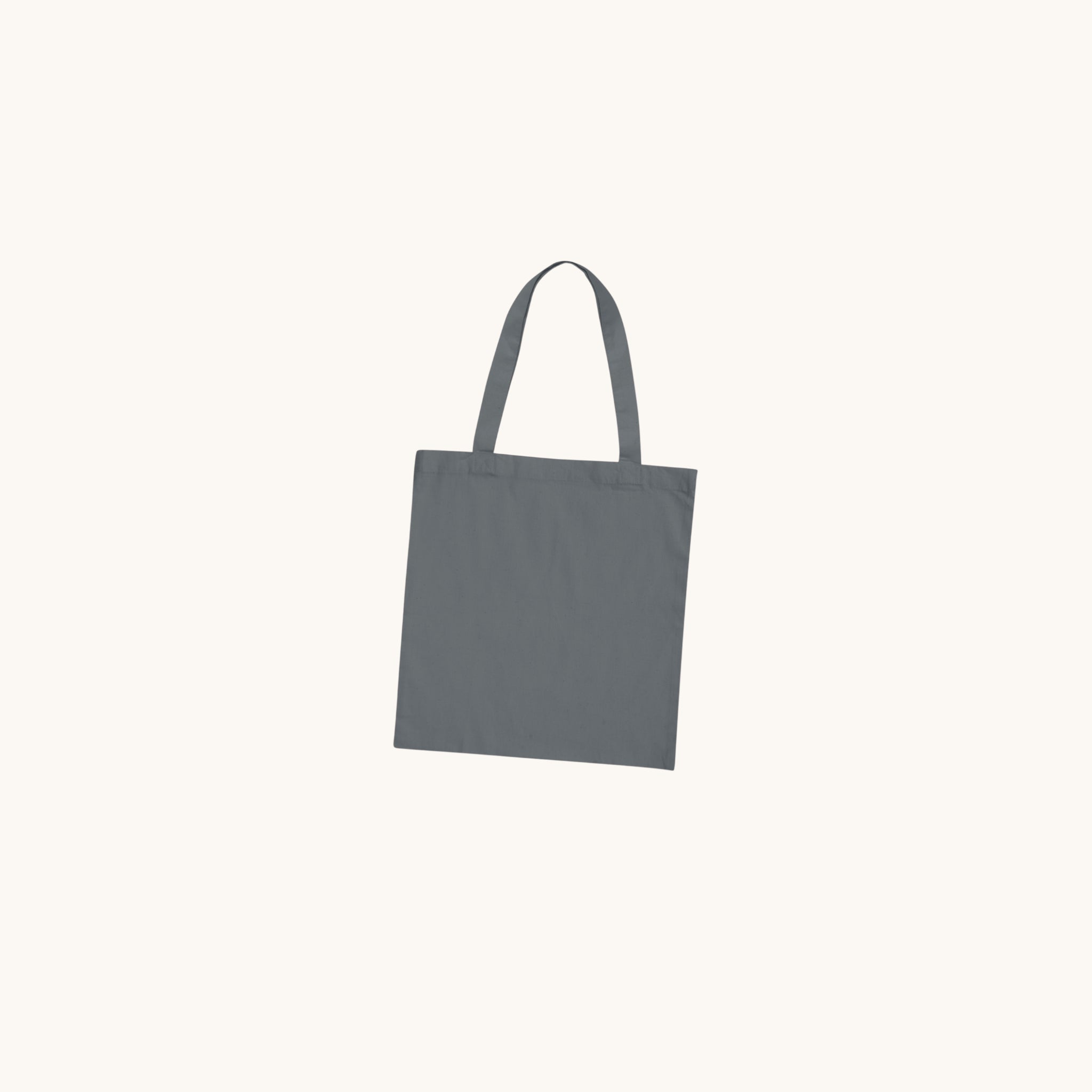 Simply Totes The Stable Tote Bag Charcoal colourway plain and unbranded