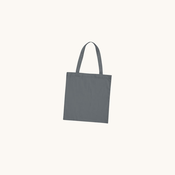 Simply Totes The Stable Tote Bag Charcoal colourway plain and unbranded