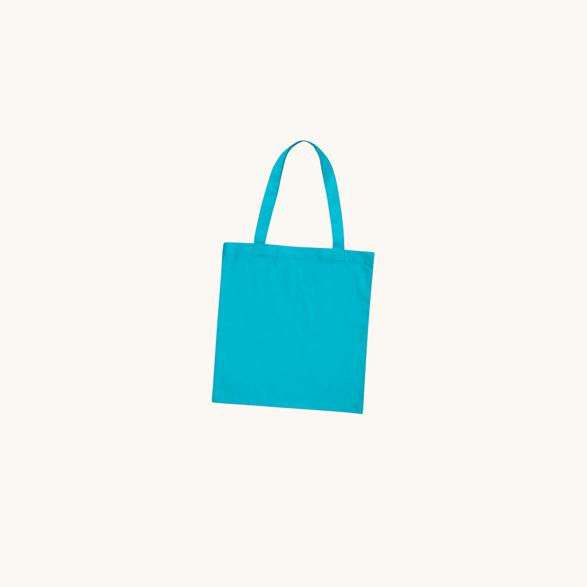 Simply Totes The Stable Tote Bag Light Blue colourway plain and unbranded