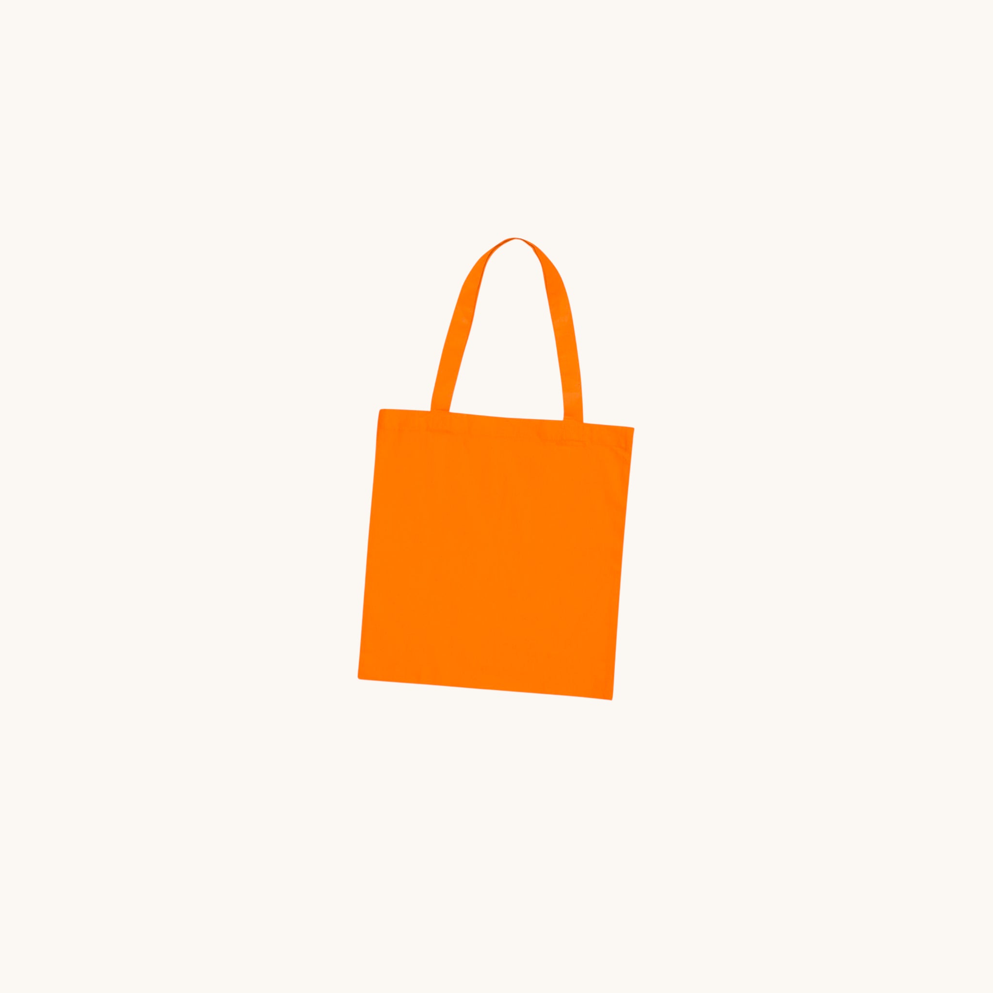 Simply Totes The Stable Tote Bag Orange colourway plain and unbranded