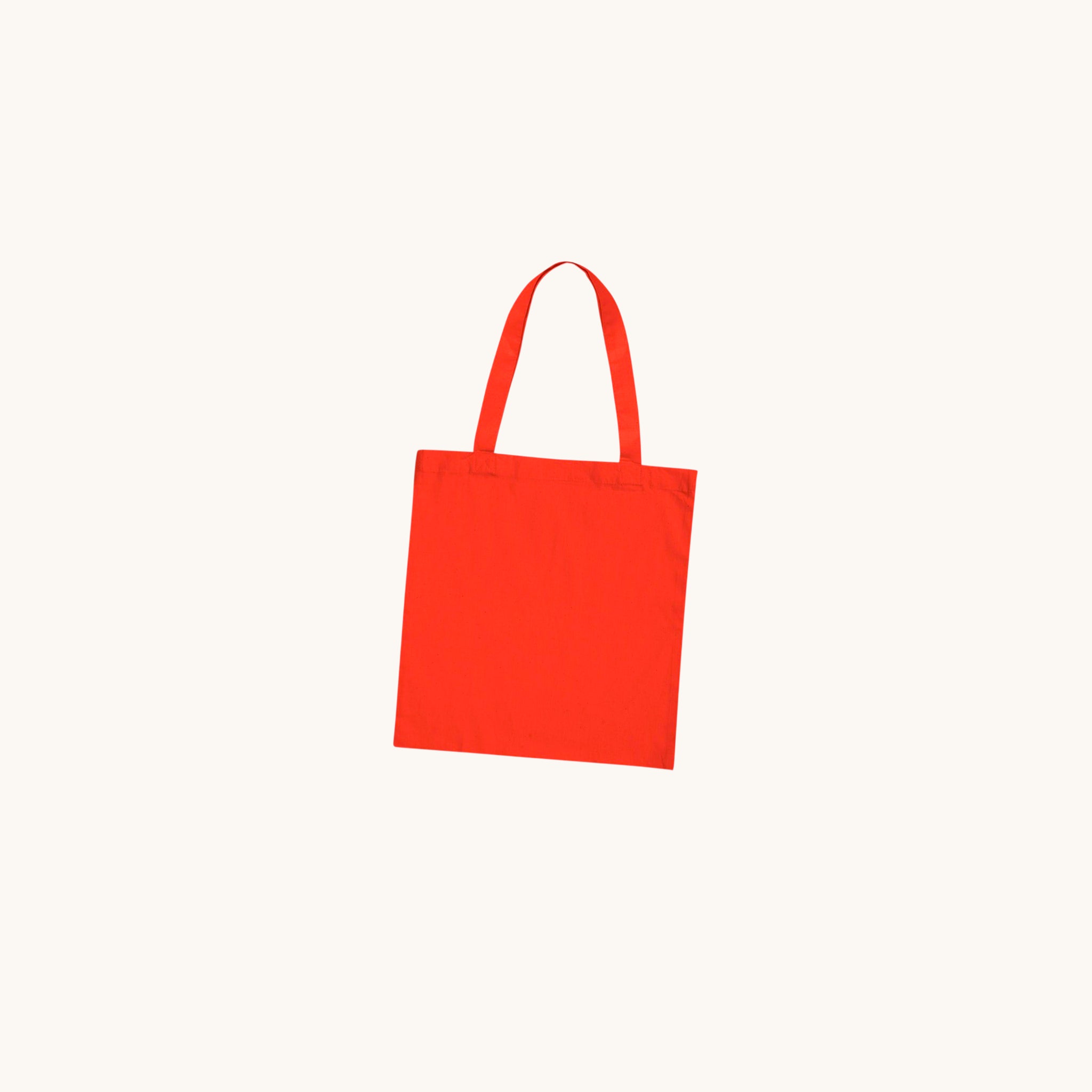 Simply Totes The Stable Tote Bag Red colourway plain and unbranded