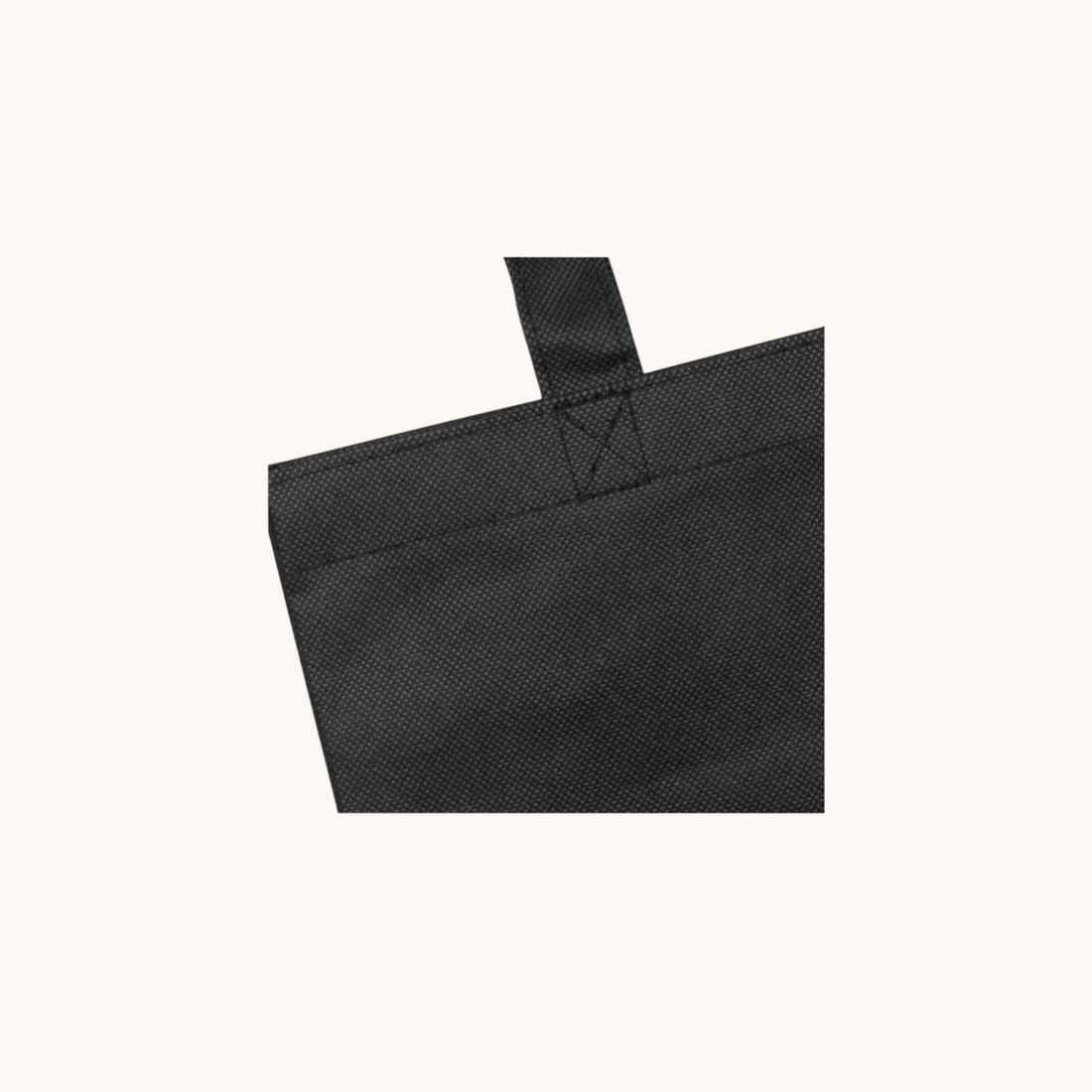 Simply Totes The Unit Tote Bag X stitching up close
