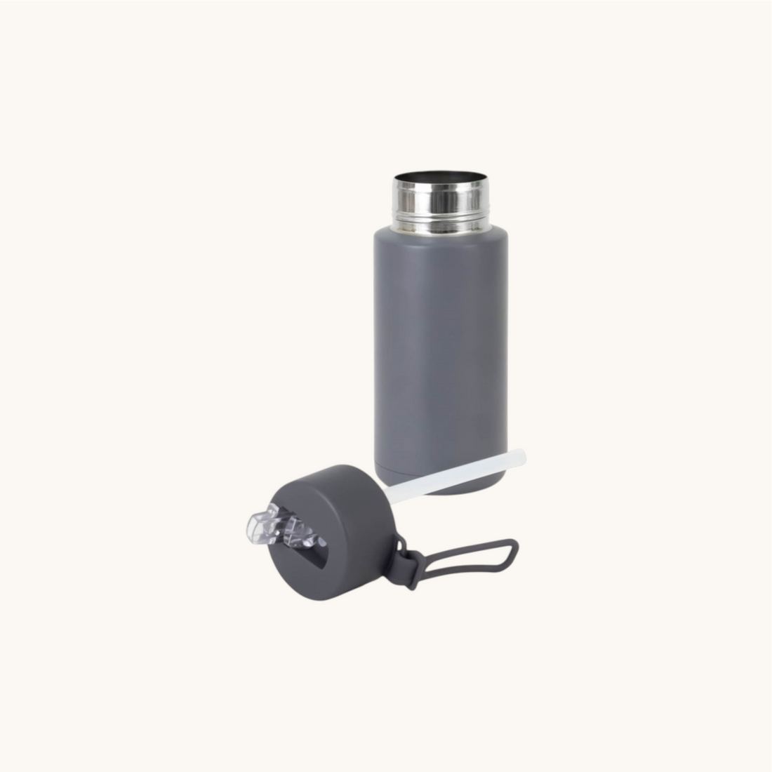 Aquafy Bottle 1000ml – Durable Stainless Steel with Vacuum Insulation and BPA-Free Straw Lid