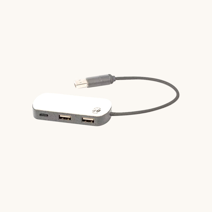 Simply Totes EcoLink Bamboo Hub USB charger, eco friendly bamboo charger